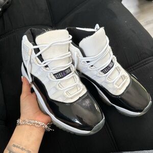 Black & White High-Top Sneakers